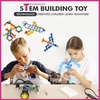 image:imageCurious 2 Learn Building Blocks 300ct  STEM Toys for Creativity  4 Year Old Boy Birthday Gift  Interlocking Discs Set  5 Year Old Boy Birthday Gift  Educational ToysPastel