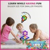 image:imageCurious 2 Learn Building Blocks 300ct  STEM Toys for Creativity  4 Year Old Boy Birthday Gift  Interlocking Discs Set  5 Year Old Boy Birthday Gift  Educational ToysMulti Color