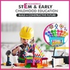 image:imageCurious 2 Learn Building Blocks 300ct  STEM Toys for Creativity  4 Year Old Boy Birthday Gift  Interlocking Discs Set  5 Year Old Boy Birthday Gift  Educational ToysMulti Color