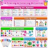 image:imageCurious 2 Learn Busy Book for Toddlers 35  Montessori Preschool Learning Activities Velcro Sensory Toy Travel Toys Airplane Car 28 Activities with Carry Bag amp Markers  PreK Gift Boys GirlsPink