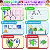 image:imageCurious 2 Learn Hardcover Preschool Activity Workbook for Kids Ages 35  32 Montessori Learning Activities with 9 Markers  ABC Numbers Colors amp Shapes  Educational Gift for Boys amp GirlsPink
