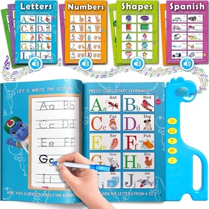 image:imageCurious 2 Learn ABC Learning for Toddlers  Learning Resources  English amp Spanish Sound Book  Preschool Learning Activities  Educational Learning Toys  4 Year Old Boy Birthday GiftBlue